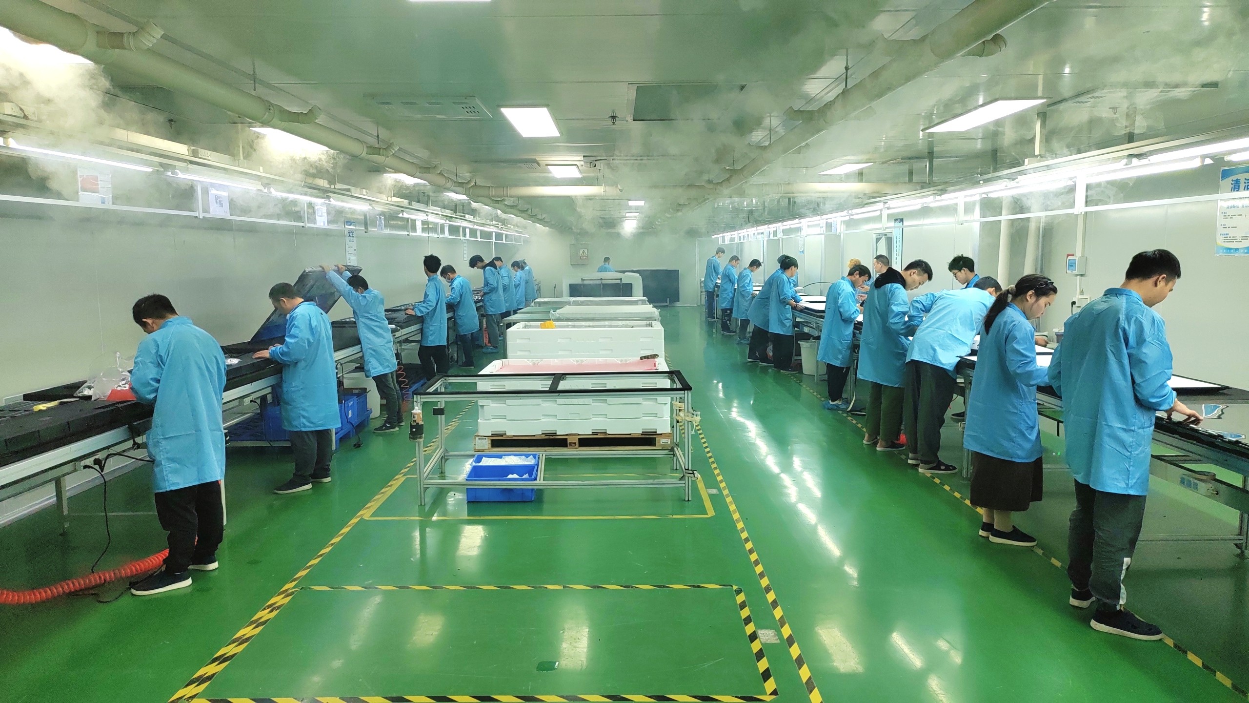 Huixin Electric Appliance (Shenzhen) Co., Ltd Fabrik Produktionslinie