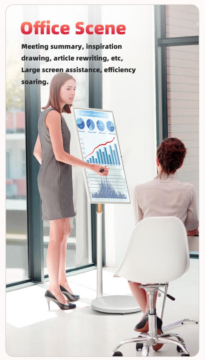 32 inch Capacitive Touch Portable TV, Ultra HD Experience,  Smart Portable TV, Companion Device