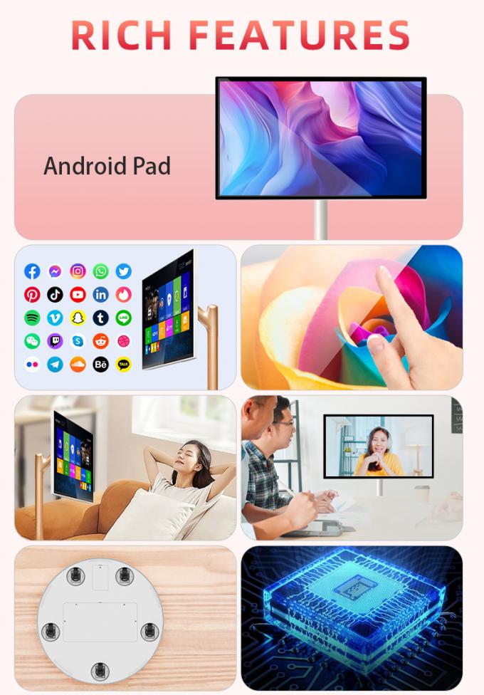 32 inch Capacitive Touch Portable TV, Ultra HD Experience,  Smart Portable TV, Companion Device