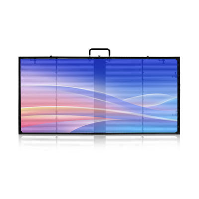 P33.33 - P16.67 Transparent LED Curtain Screen 6000nit Outdoor Advertising LED Display