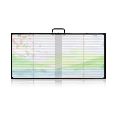 1000nit LED Transparent Display P10.41 - P12.5 Glass Wall LED Screen IP66