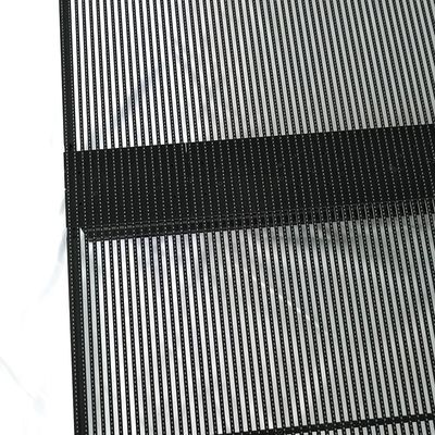 P7.81 - P12.5 LED Transparent Screen IP66 LED Curtain Screen 6000nit