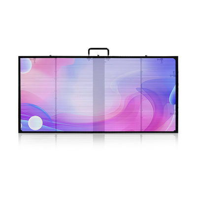 P25 Outdoor Transparent LED Screen IP65 Transparent Advertising Screen 7000nit