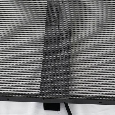 6000nit LED Transparent Screen Full Color LED Curtain Display P20