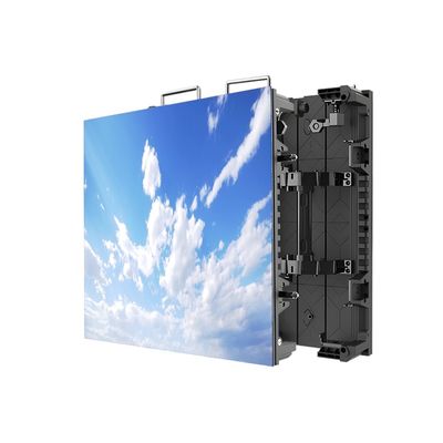 P4.81 LED Rental Flexible Screen by Huixin, 7000cd/m2 Brilho, taxa de atualização de 3840Hz, Alumínio de fundição a óleo