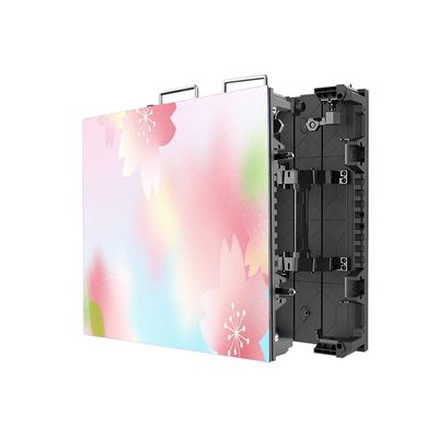 Huixin P2.604 LED Rental Flexible Screen com 8000cd/m2 Brilho, taxa de atualização de 1920Hz, proteção IP65