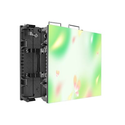 Ecrã LED de fundição a moagem de alumínio 9000cd/m2 Ecrã LED personalizado P2.604 Ângulo de visão de 160°