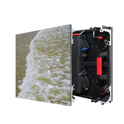Huixin P3.91 LED Rental Cabinet Display Screen for Nightclubs with 7000cd/㎡ Brightness, Die-Casting Aluminum, and IP43 Protection
