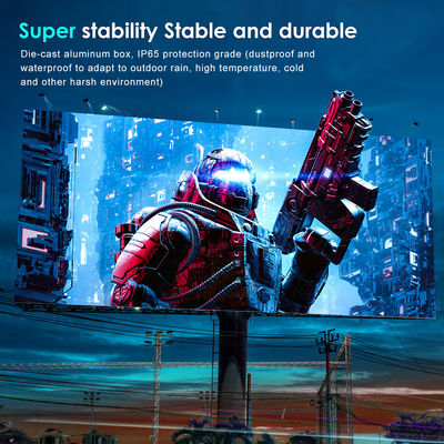 7680Hz LED Screen Cabinets P2.976 Events LED Display 2000cd/m2 Brightness IP65 Protection