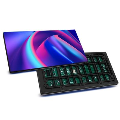 angepasstes LED-Display Modul für den Außenbereich nahtlose Spaltung P10 LED Modul 192x192mm