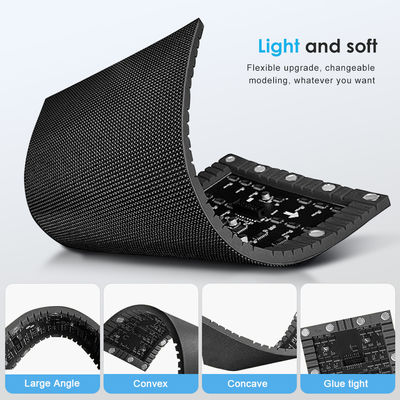 SMD2121 Flexible LED Screen 7680Hz Flexible LED Screen Panel P3 Efficient Operation