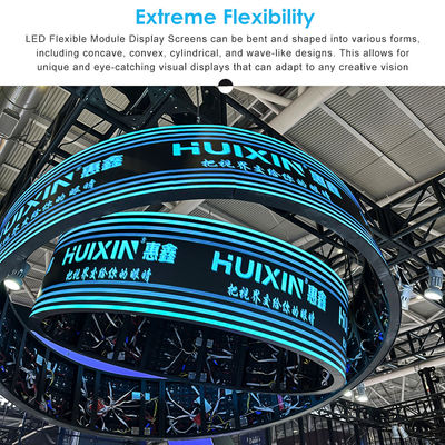 SMD1515 Flexible LED Module P2.5 LED Flexible Display 3840Hz