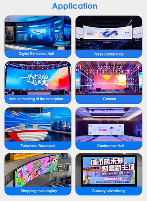 Fine Pixel Pitch P1.86 LED Module HD Full Color LED Display Video wall