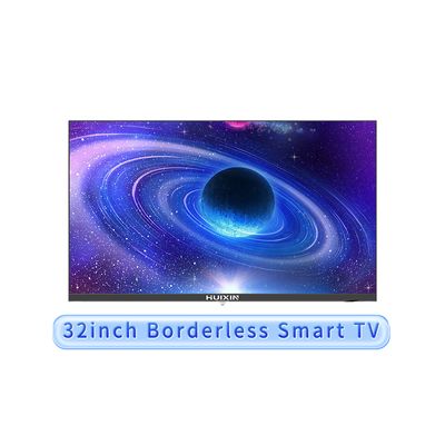 OEM/ODM 32inch Borderless Smart TV -  A+ LCD Panel Ultra Slim Bezel 2K/4K UHD Display Commercial Sizes TVs