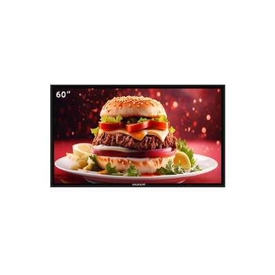 60 inch Durable High-Performance 4K UHD TV for Business, Shatterproof Screen, Military-Grade Metal Housing Frame,Break-Proof Design