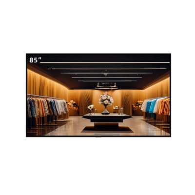 85" Commercial-Grade 4K Smart TVs, High-Performance Digital Displays, OEM Manufacturing, Metal Casing + 4mm Tempered Glass, Bulk Discounts
