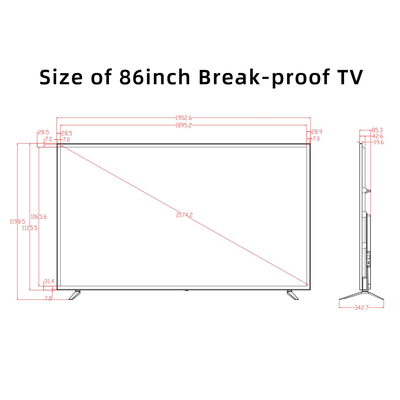 86" Commercial-Grade 4K Smart TVs, OEM Smart TV Manufacturer, Digital Signage Solutions, Bulk Order Commercial TVs
