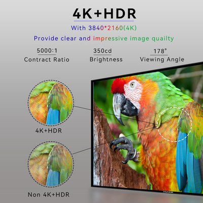 100-inch 4K UHD Smart TV, Immersive Viewing Experiences, Enterprise-grade Connectivity, OEM Smart TV Manufacturer