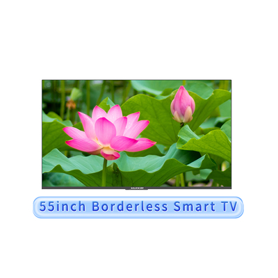 55" Ultra Slim Bezel Smart TV, 2K/4K UHD A+ Panel | Customizable For Business Use Hotels, Restaurants, Retail Stores, And Corporate Environments