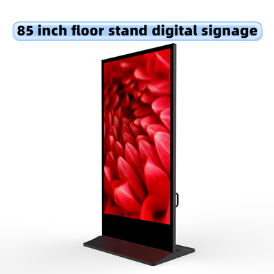 85" Advertising Board Eye-Catching Dynamic Content Player High Bri Digital Signage and Displays for Hotels