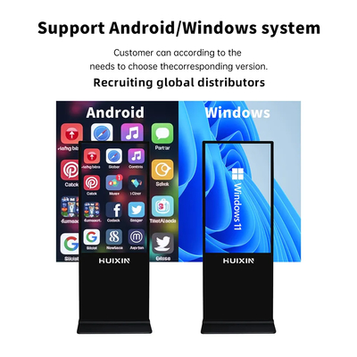 85" Advertising Board Eye-Catching Dynamic Content Player High Bri Digital Signage and Displays for Hotels