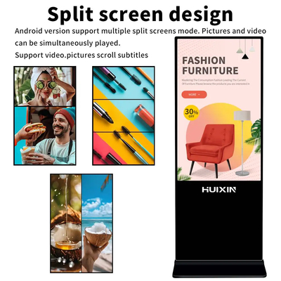 85" Advertising Board Eye-Catching Dynamic Content Player High Bri Digital Signage and Displays for Hotels