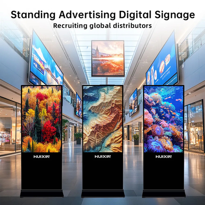85" Advertising Board Eye-Catching Dynamic Content Player High Bri Digital Signage and Displays for Hotels