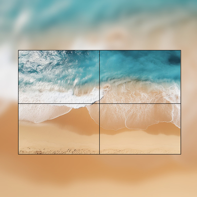 49 Inch LG SCREEN 3.5mm Gap New Arrival Lcd Splicing Screen Suppliers , DID Video Wall Original Manufacturer