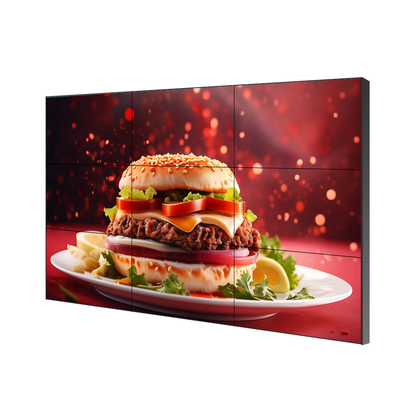 55 Inch LG SCREEN 3.5mm Splicing Advertising Lcd Video Wall Mount Airport Led Splicing Screen Suppliers Video Wall Display