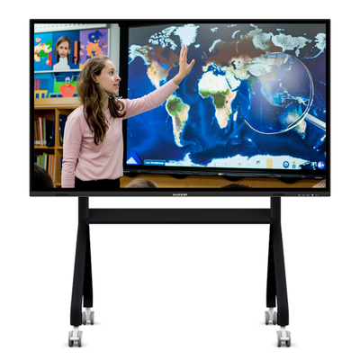 4K Touch Display Interactive Smart Board All-in-One Workstation Perfect for meetings precise IR touch technology 20-point Touch