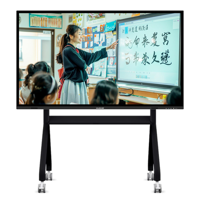 4K Touch Display Interactive Smart Board All-in-One Workstation Perfect for meetings precise IR touch technology 20-point Touch