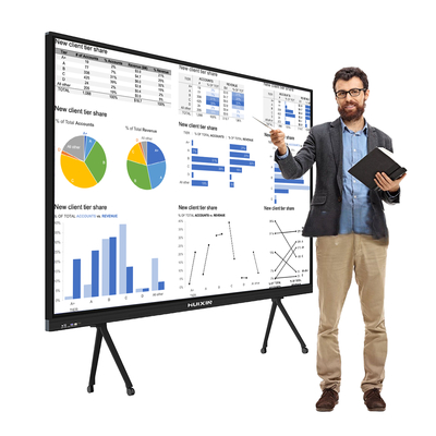 Interactive Smart Board with Video Conferencing Native Support for Zoom/Teams/Webex 32GB ROM 4GB RAM Intel Core I3/i5/i7 4th To 13th Gen OPTIONAL