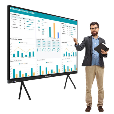 16 9 Interactive Smart Board AI-powered Transcription Automatic Summarization for Streamlined Collaboration