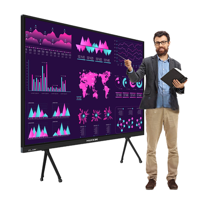 Interactive Smart Board with Video Conferencing Native Support for Zoom/Teams/Webex 32GB ROM 4GB RAM Intel Core I3/i5/i7 4th To 13th Gen OPTIONAL
