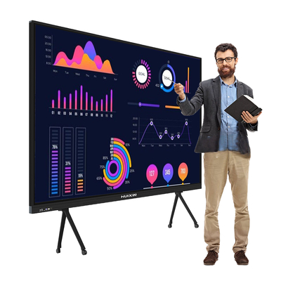 Professional Interactive Smart Board Dual OS System Android Windows for Business