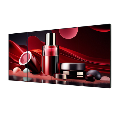 98 inch Break Proof Screen Metal Shell Large Splicing Screen 4K UHD Display LCD Digital Signage Screen Advertising Video Wall