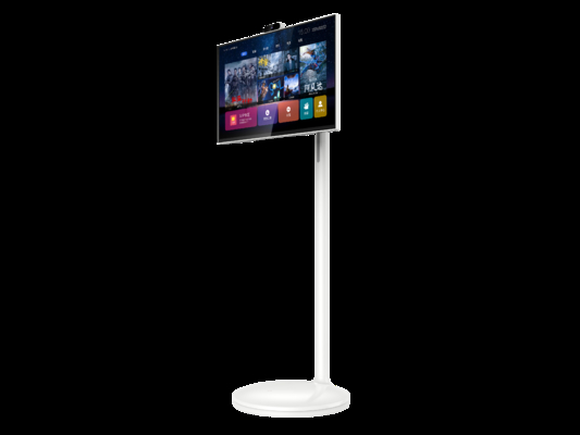 Portable Smart TV Android 12/13/14 System Experience the Future of TV with HD Touchscreen and Hidden Silent Casters