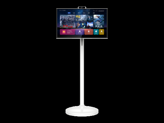 360° Swivel Adjustable Stand Portable Television Set with Massive MV Library and Synchronized Lyrics Display