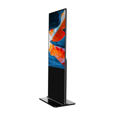 Floor Standing LCD Advertising Player 40KG Single Gross Weight Touch Screen LCD Advertising Display With Live Updates