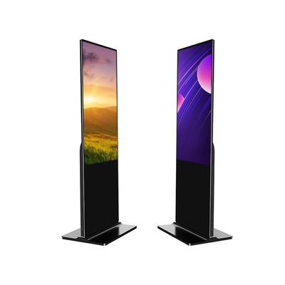 Floor Standing LCD Advertising Player 40KG Single Gross Weight Touch Screen LCD Advertising Display With Live Updates