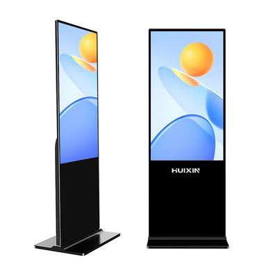 Floor Standing LCD Advertising Player 40KG Single Gross Weight Touch Screen LCD Advertising Display With Live Updates
