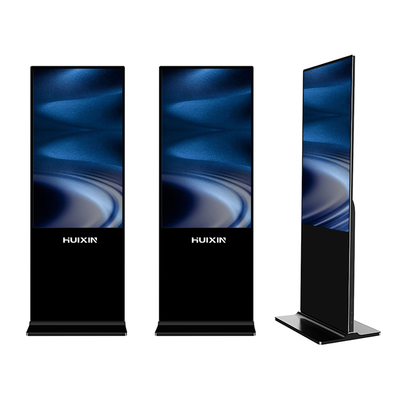 Floor Standing LCD Advertising Player 40KG Single Gross Weight Touch Screen LCD Advertising Display With Live Updates
