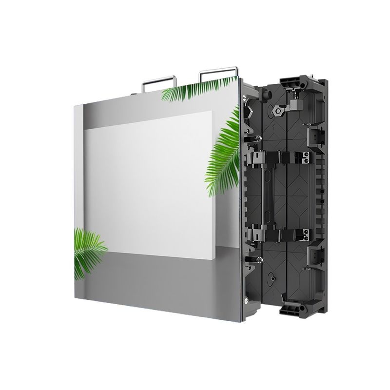 Huixin P2.604 LED Rental Flexible Screen for Night Markets with 7000cd/㎡ Brightness, Die-Casting Aluminum, and IP65 Protection