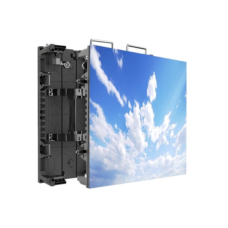 P2.976 LED Rental Flexible Screen for Music Festivals with 4000cd/㎡ Brightness, 1920Hz Refresh Rate, and Back Maintenance
