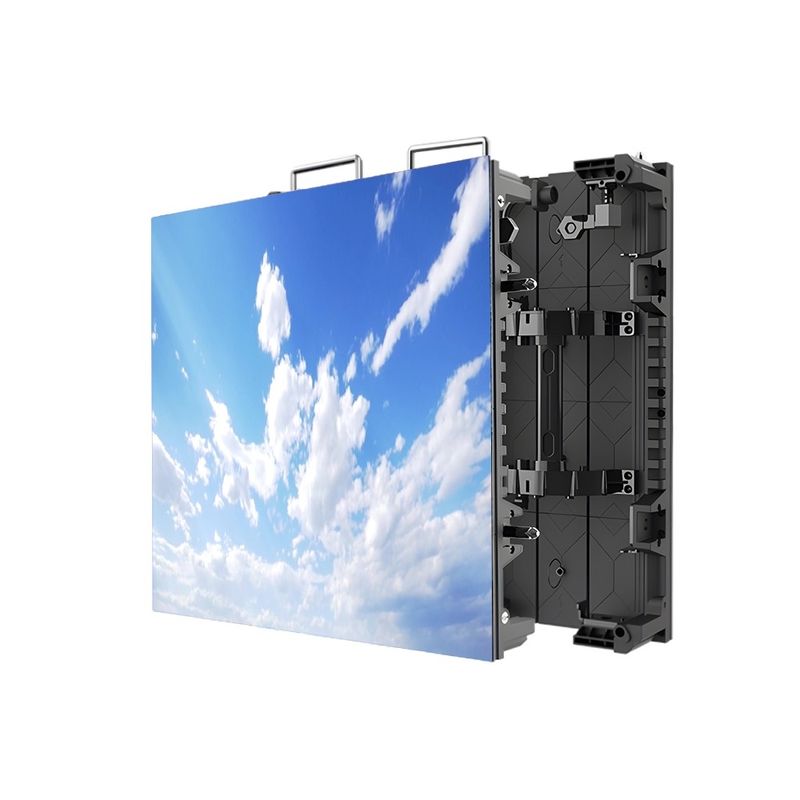 P4.81 LED Rental Flexible Screen by Huixin, 7000cd/m2 Brilho, taxa de atualização de 3840Hz, Alumínio de fundição a óleo
