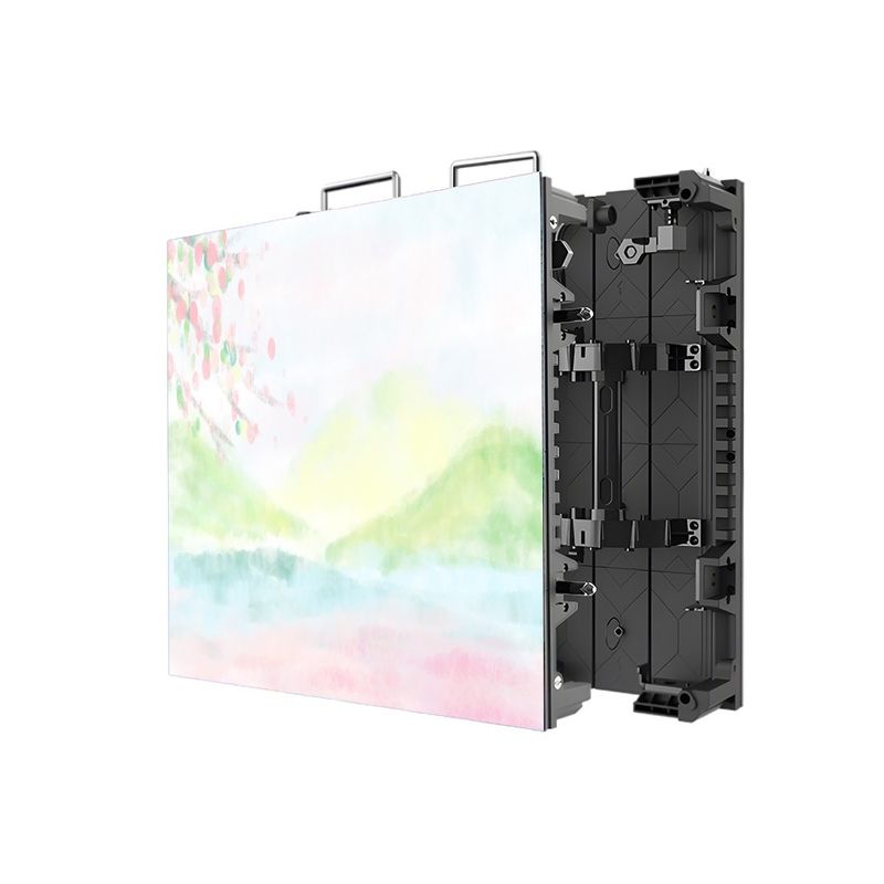 Huixin P2.604 LED Rental Flexible Screen with 4000cd/㎡ Brightness, Die-Casting Aluminum, 160° Viewing Angle