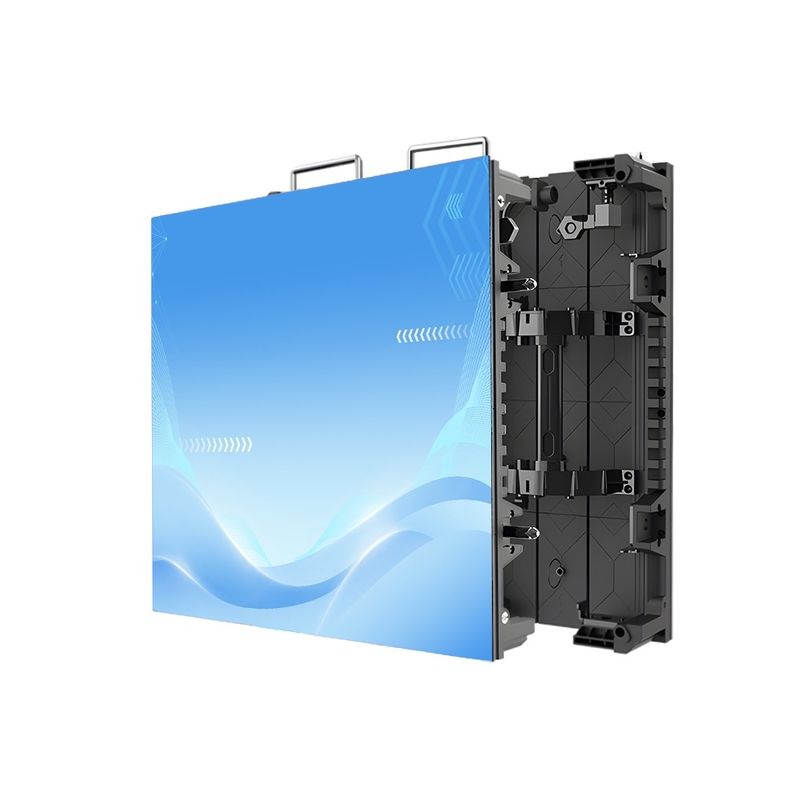 Huixin P2.604 LED Rental Flexible Screen with 10000cd/㎡ Brightness, 7680Hz Refresh Rate, IP50 Protection