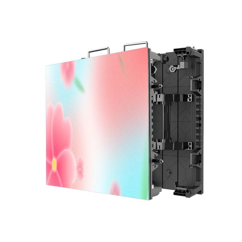 P2.976 LED Rental Flexible Screen by Huixin, 9000cd/㎡ Brightness, 7680Hz Refresh Rate, Back Maintenance