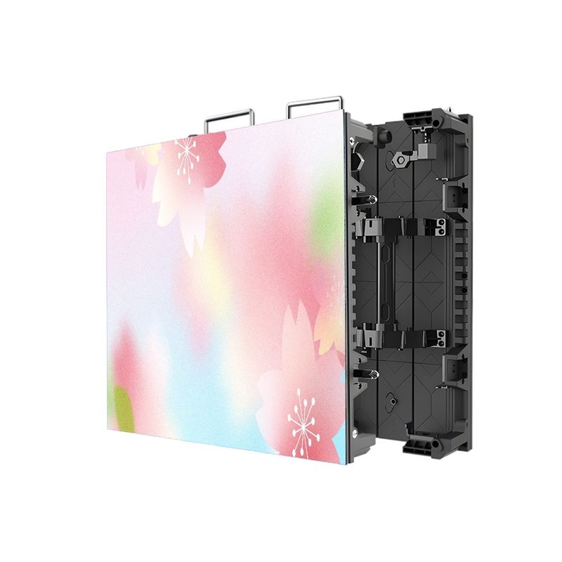Huixin P2.604 LED Rental Flexible Screen com 8000cd/m2 Brilho, taxa de atualização de 1920Hz, proteção IP65