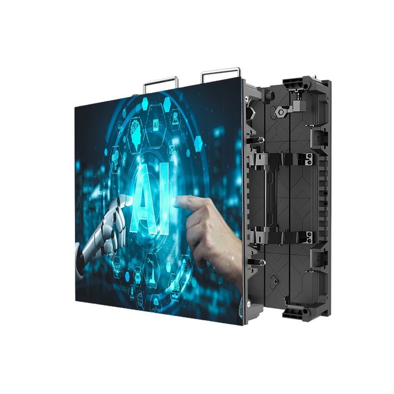 P4.81 LED Rental Flexible Screen for Live Streaming with 9000cd/㎡ Brightness, 7680Hz Refresh Rate, and IP65 Protection